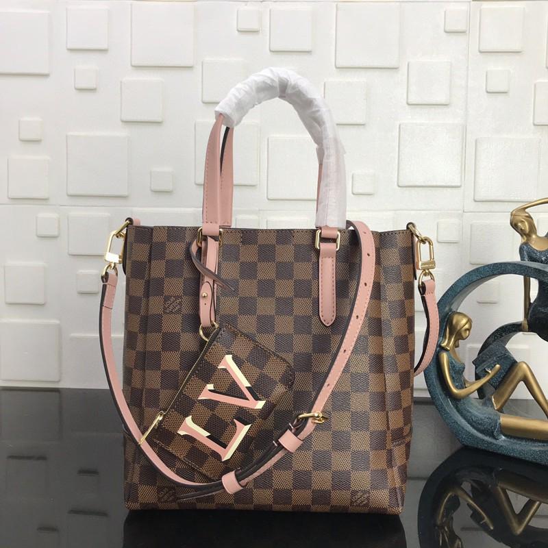 LV Handbags Tote Bags N60297 Pink